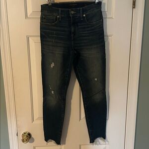 Lucky Brand Ava Skinny Jeans Denim Pants Size 6/28 Ankle